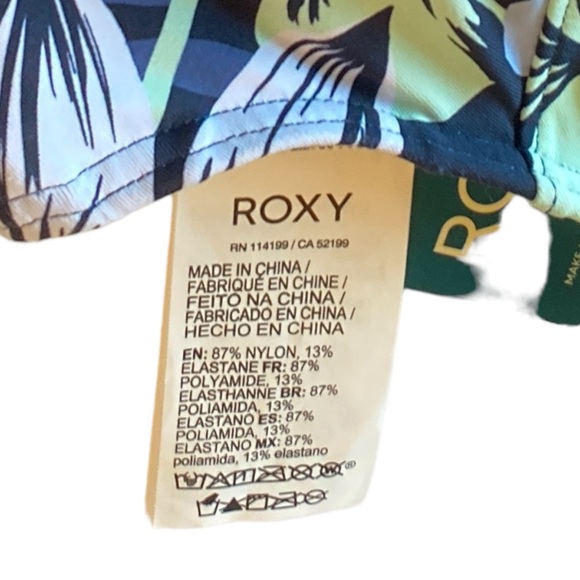 NWT ROXY PT Beach Classics Underwire Bikini Top, X-Large with D Cups - Picture 5 of 6